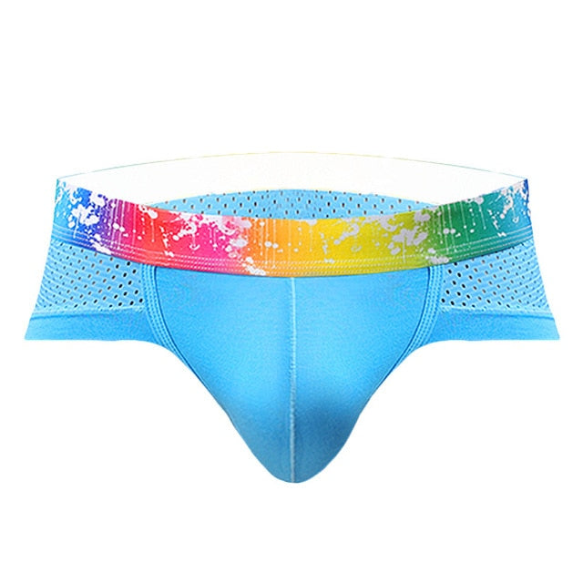 Rainbow Waistband Style Man Brief