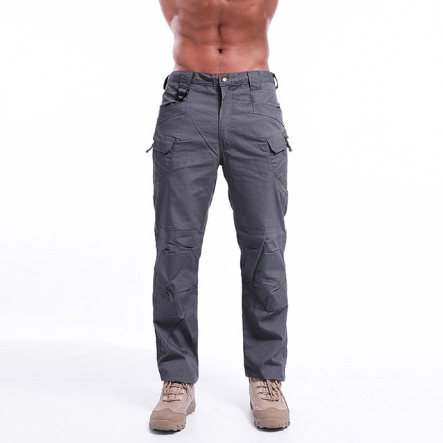 Tactical Pants Multiple Pocket Military Slim Fat Cargo