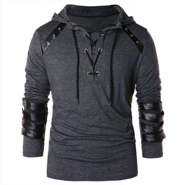 Fashion Full Sleeve Drawstring Hoodies