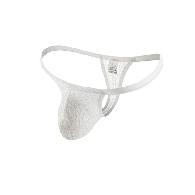 Lace Transparent Mesh G-String