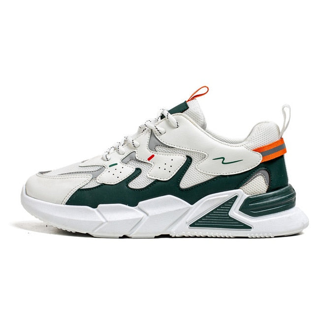 Hip-Hop Mixed Color Air Mesh Sneakers