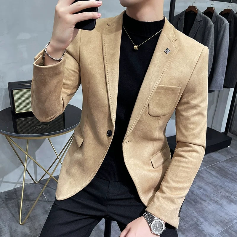 Stylish Modern Men's Office Blazer