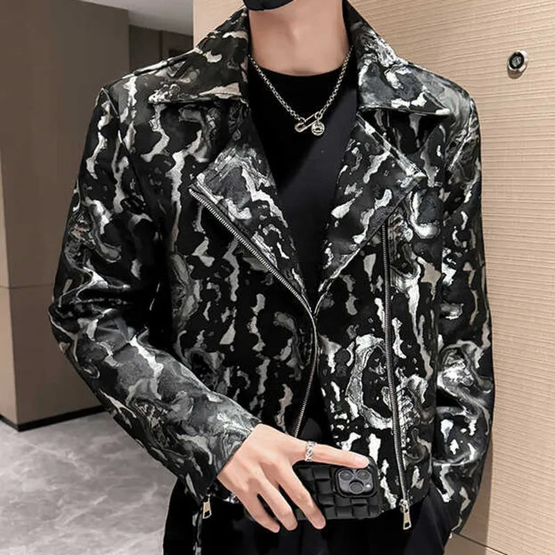 Abstract Pattern Streetwear Vintage Jacket