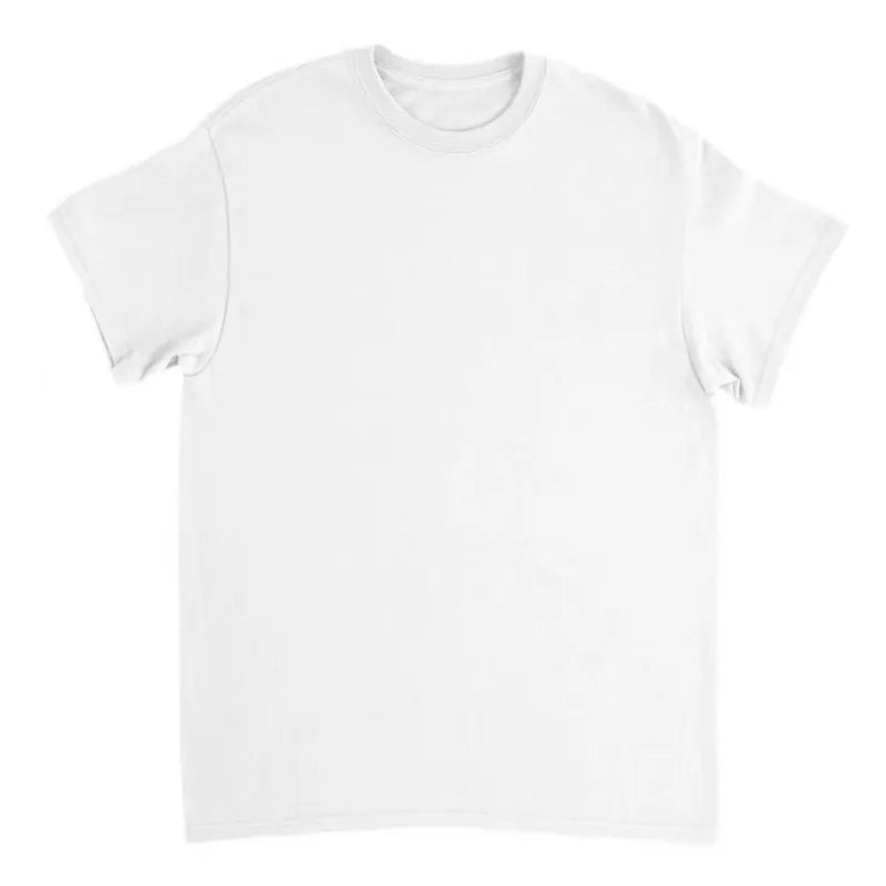 White Color Letter Printed T-Shirt