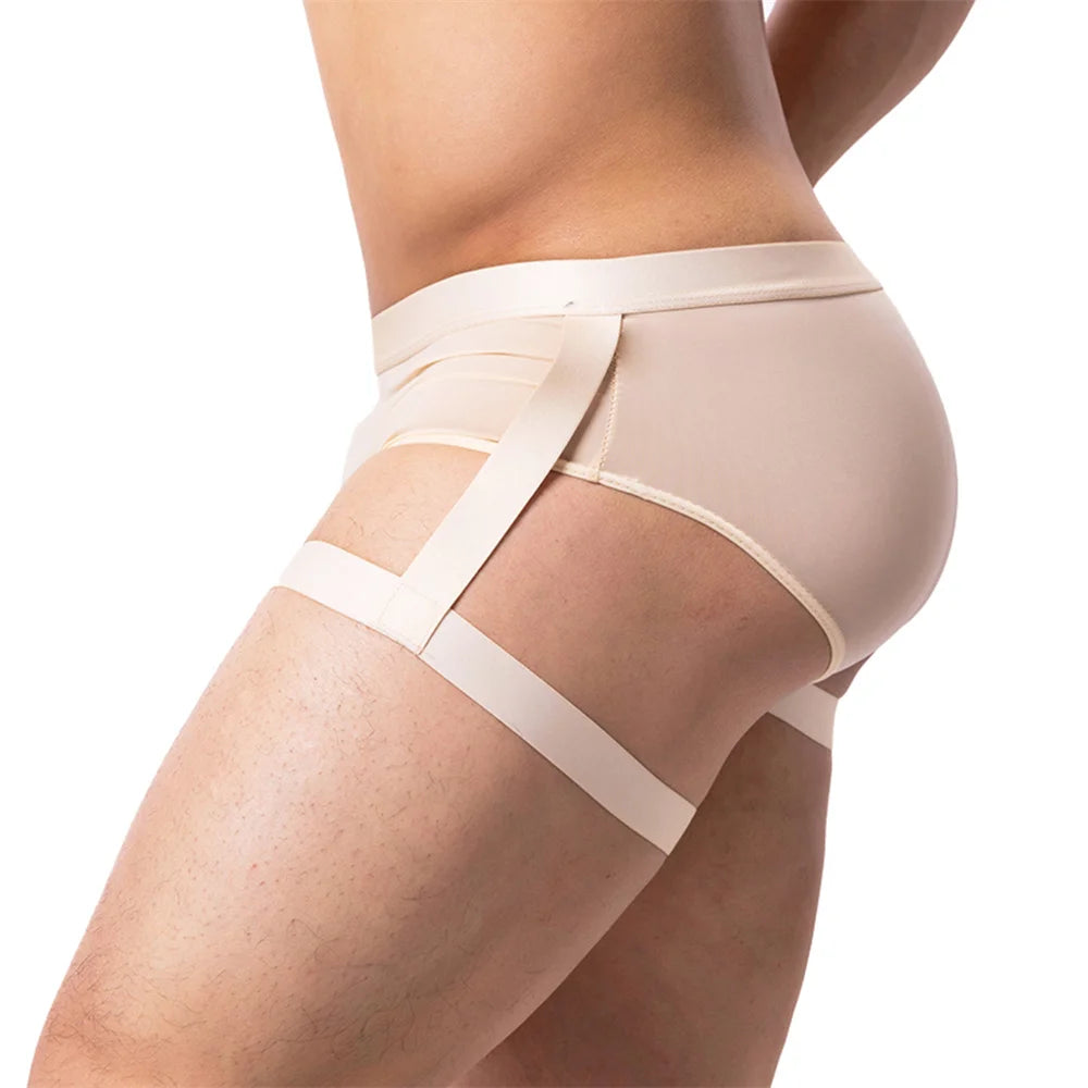 Bandage Leg U Convex Pouch Boxer