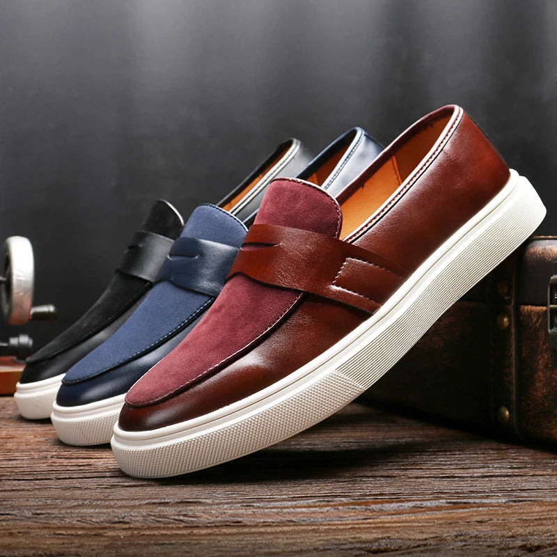 Classic Fusion Leather Men's Loafers