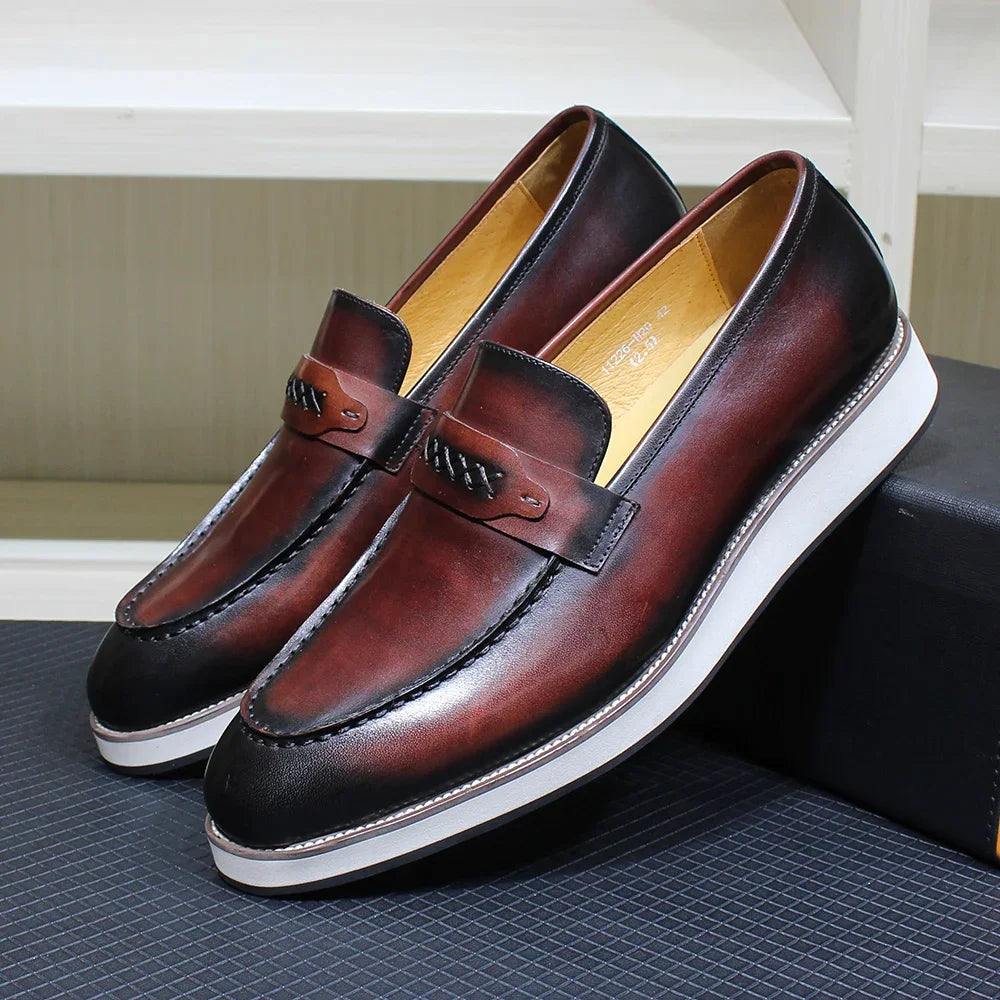 Men's Fashion Calf Leather Loafers