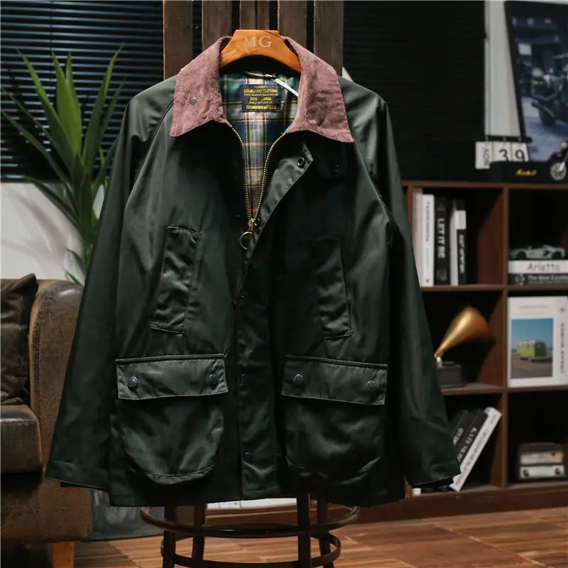 Retro Classic Multi-Pocket Casual Jacket