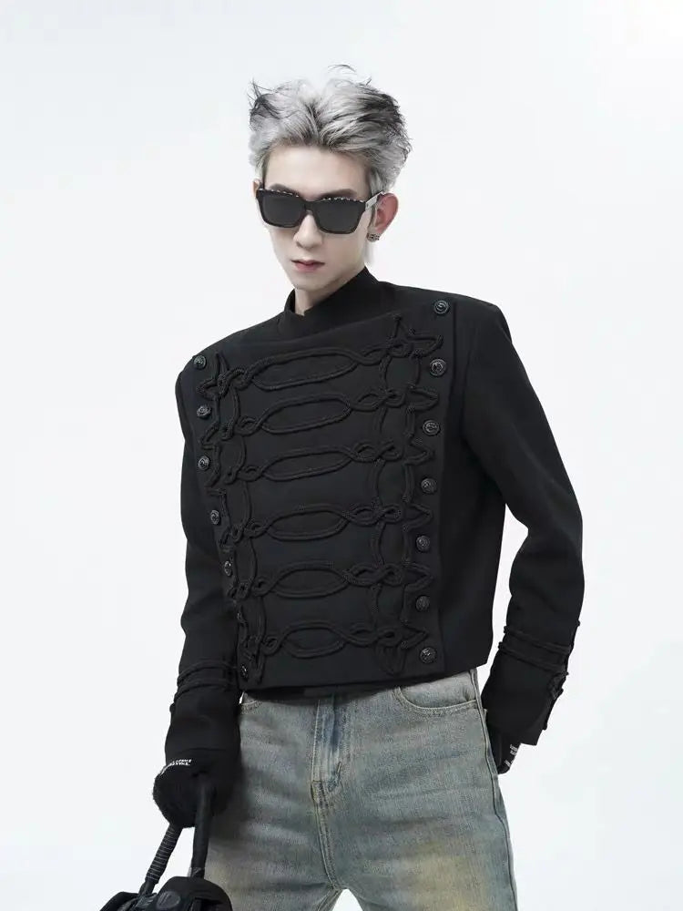 Sculpted Front Statement Jacket