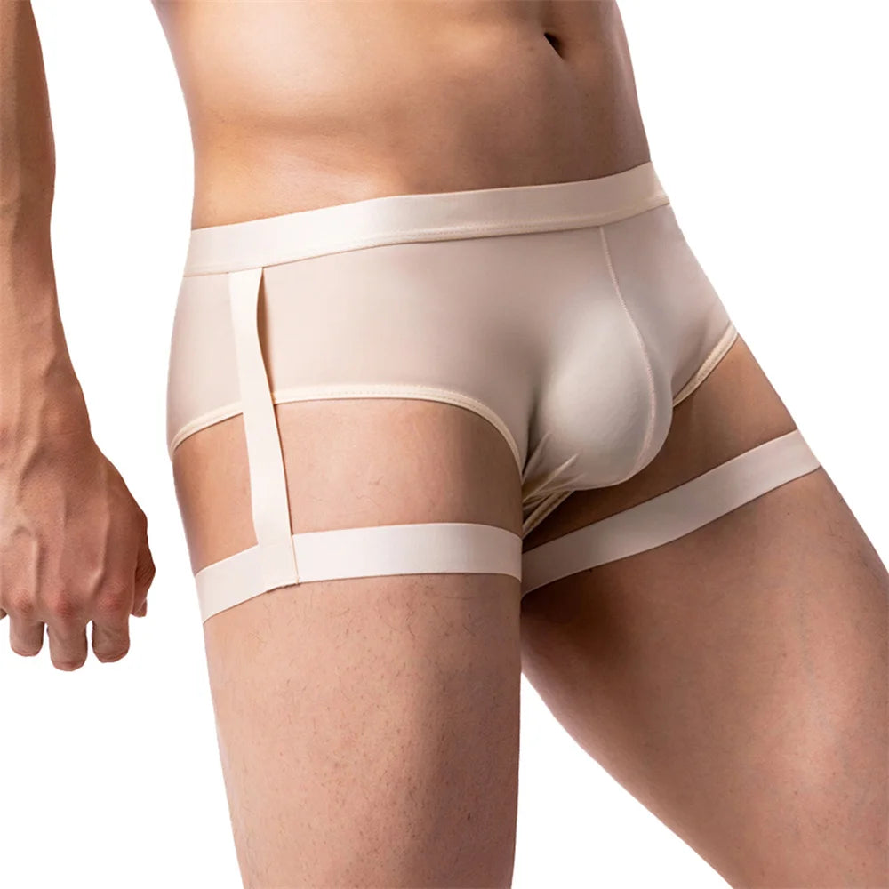 Bandage Leg U Convex Pouch Boxer