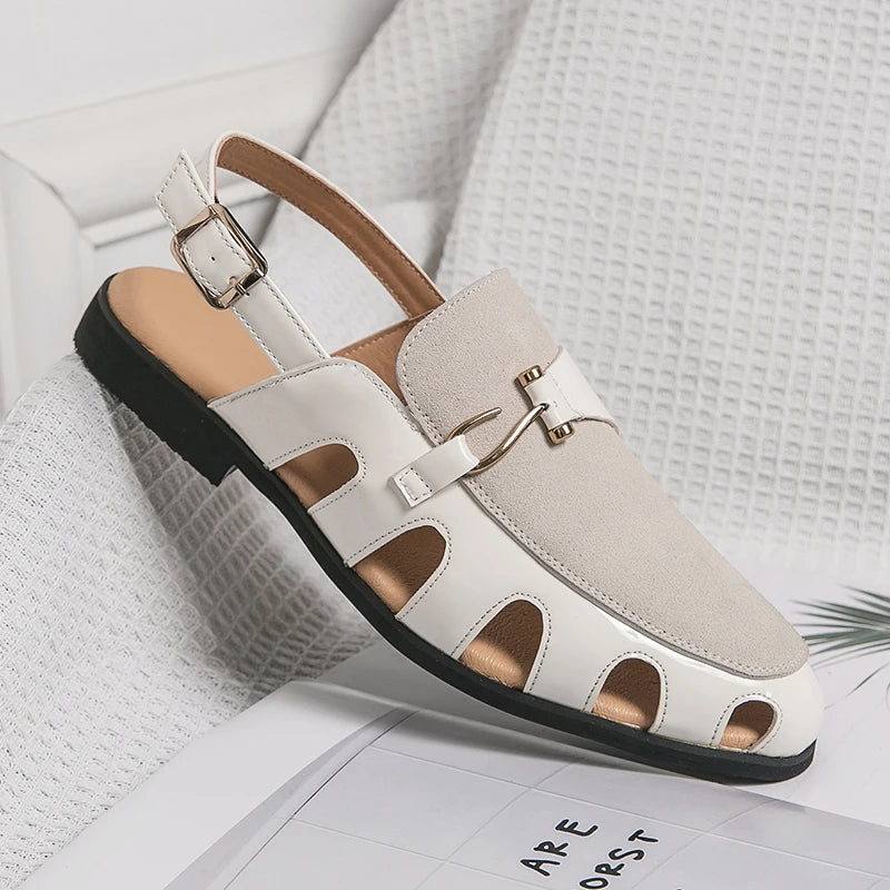 Breathable Casual Genuine Leather Sandals