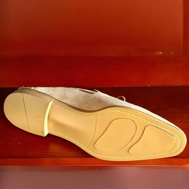 Tassels Leisure Square Toe Loafers