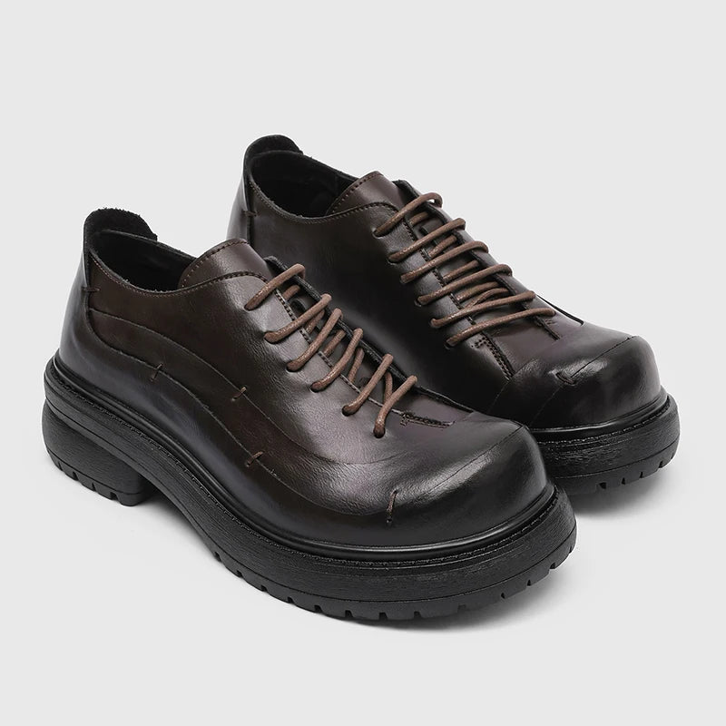 Classic Formal Office Derby Shoes
