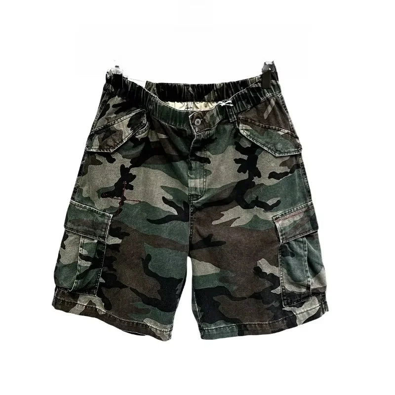 Tactical Camouflage Premium Cargo Shorts