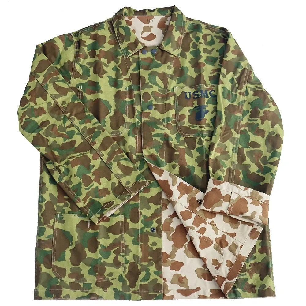 Retro 2 Side Camouflage Jacket