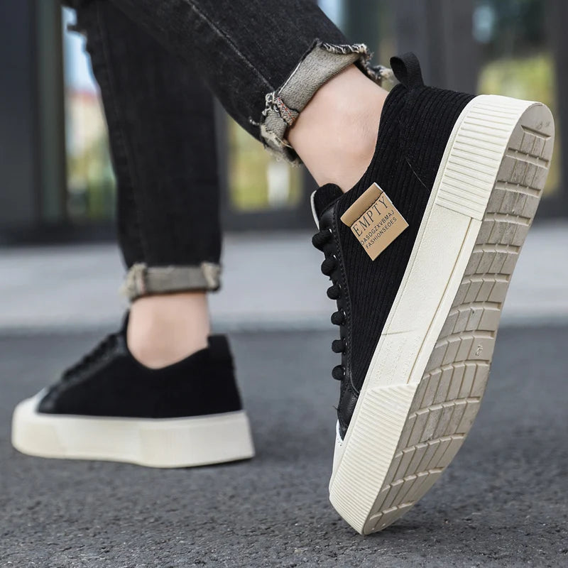 Urban Texture Platform Low-Top Sneakers