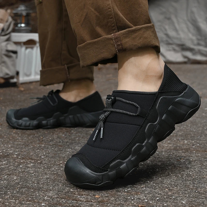 Outdoor Chunky Sole Slip-On Sneakers