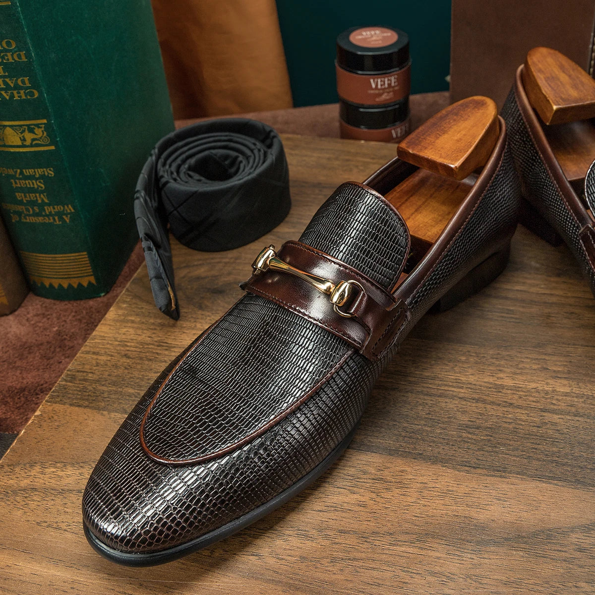 Luxury Handmade Genuine Leather Loafers Shoes