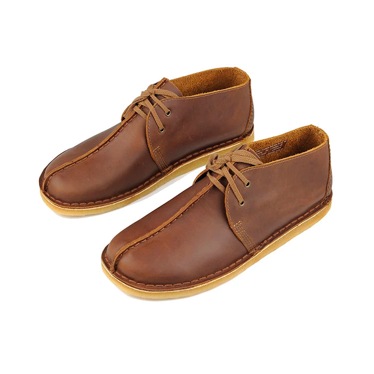 Casual Retro Style Leather Shoes