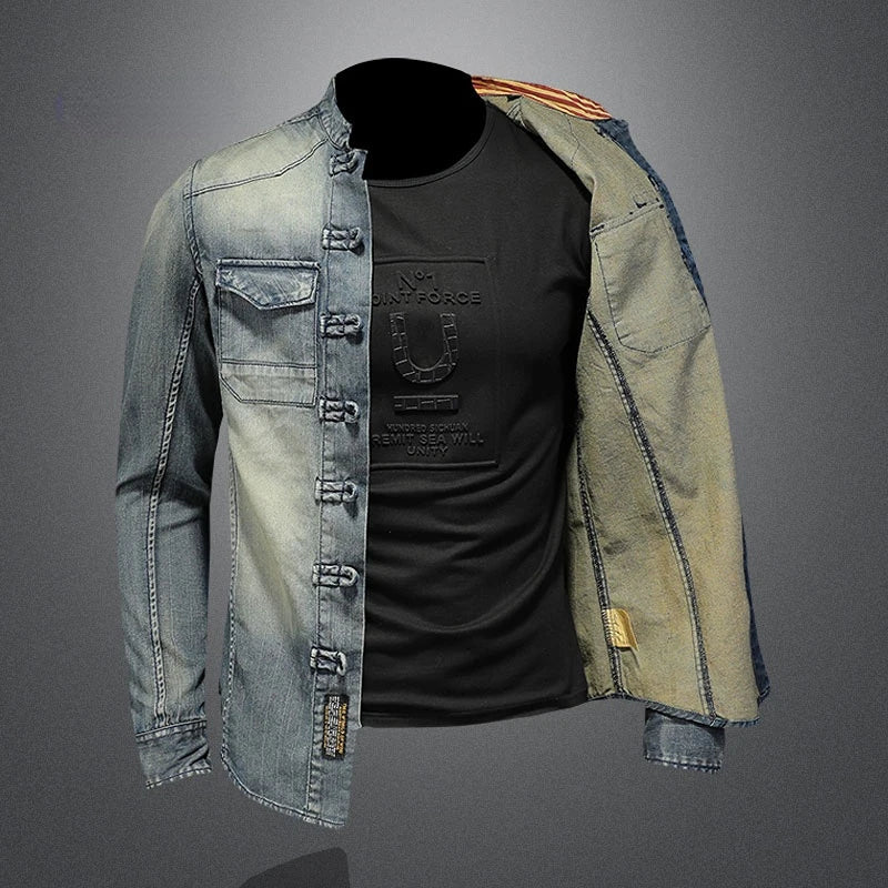 Fashion Motorcycle Knotted Jacket