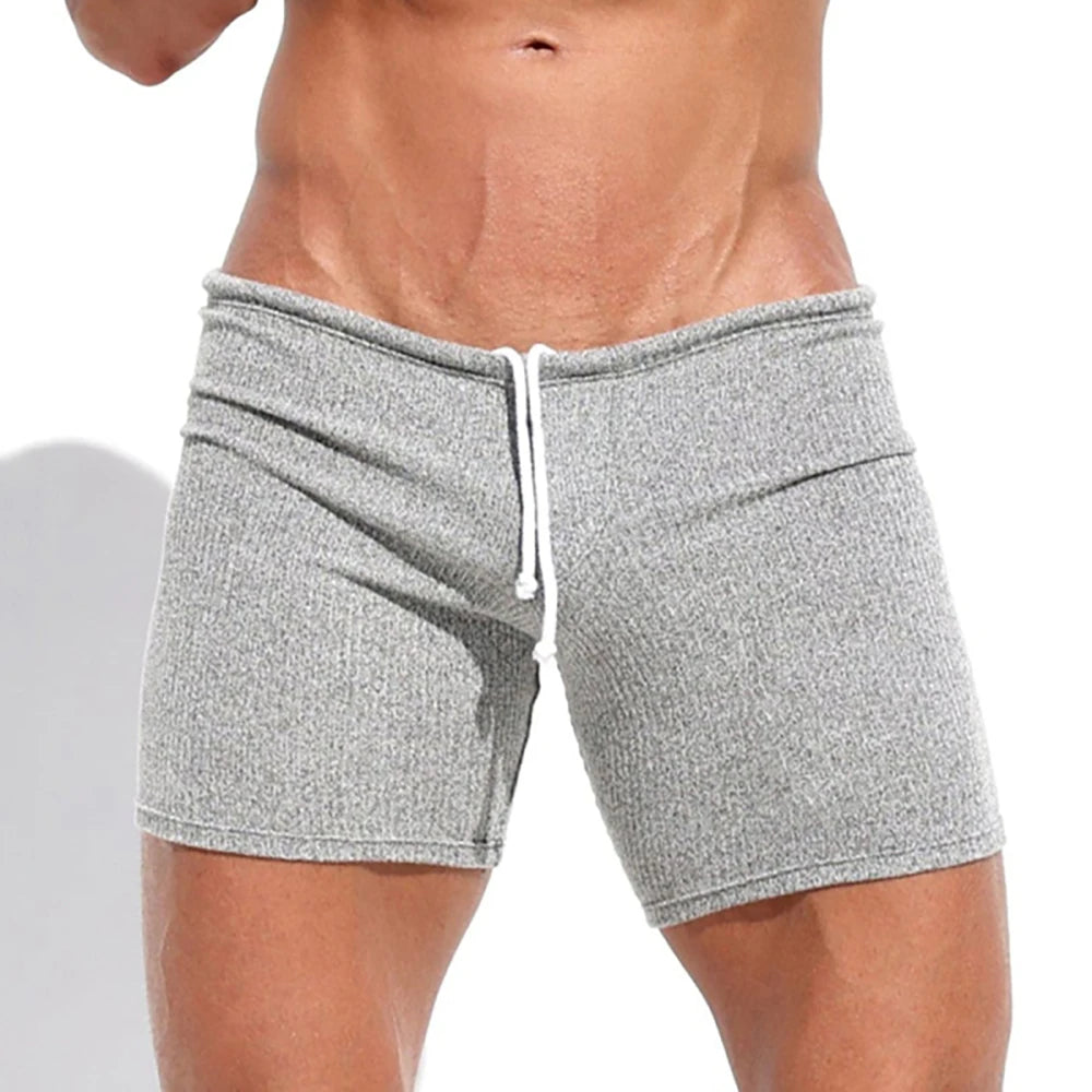 Causal Breathable Drawstring Boxer