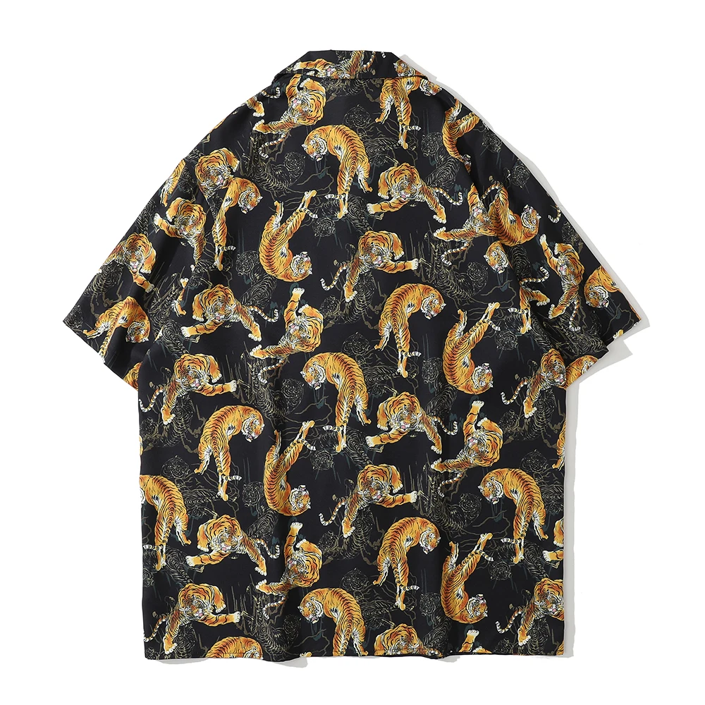 Dark Icon Tiger Print Shirt