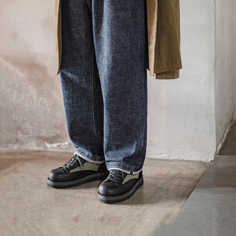 Retro Casual Color-Block Classic Sneakers