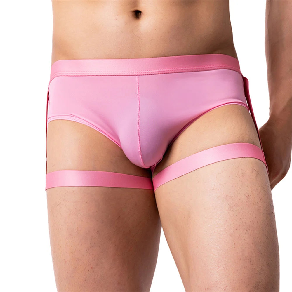 Bandage Leg U Convex Pouch Boxer