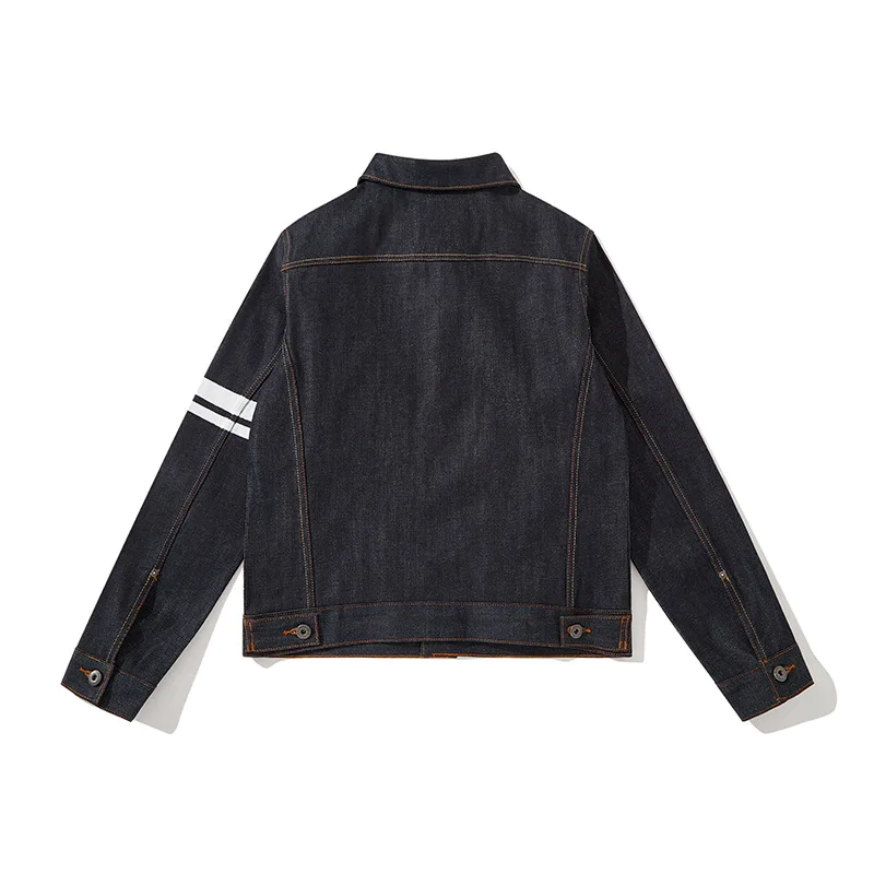 Retro Selvedge Raw Denim Jacket