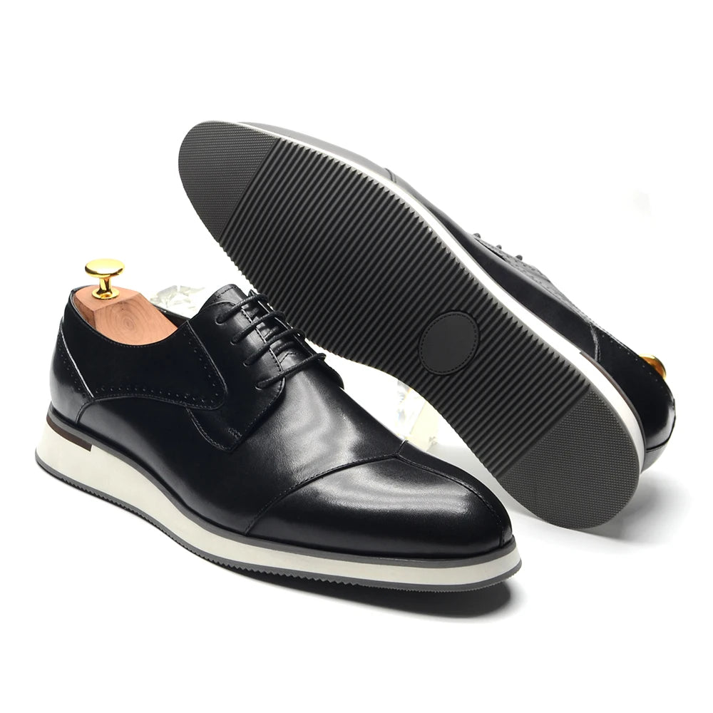 Classic Genuine Leather Derby Shoes