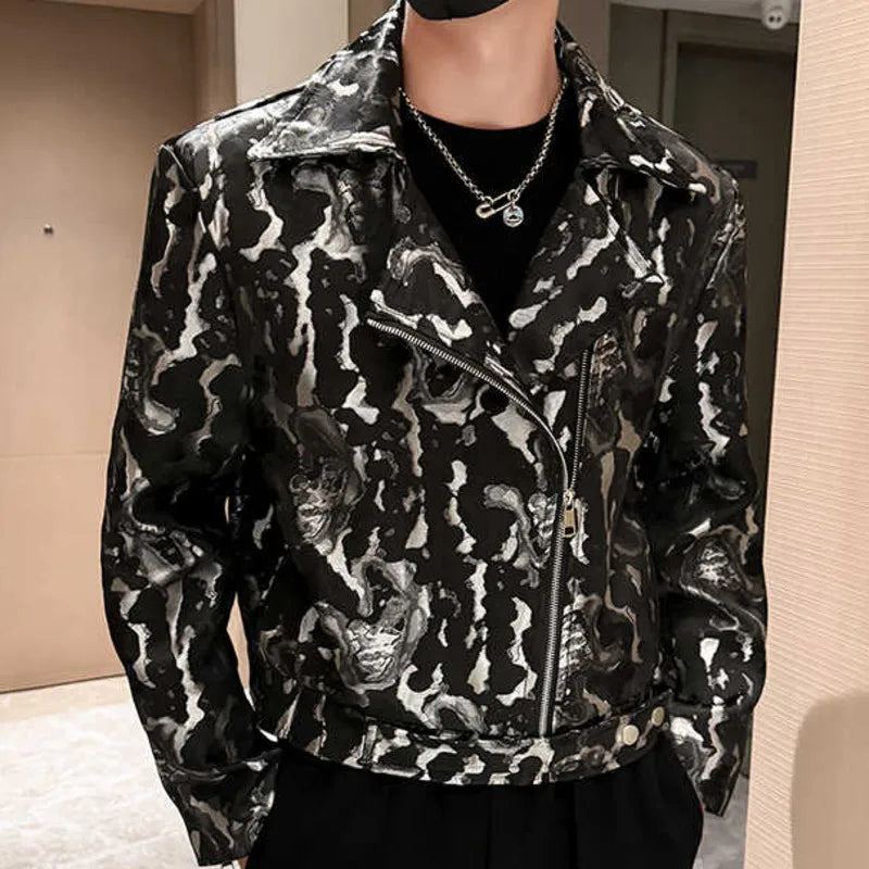 Abstract Pattern Streetwear Vintage Jacket