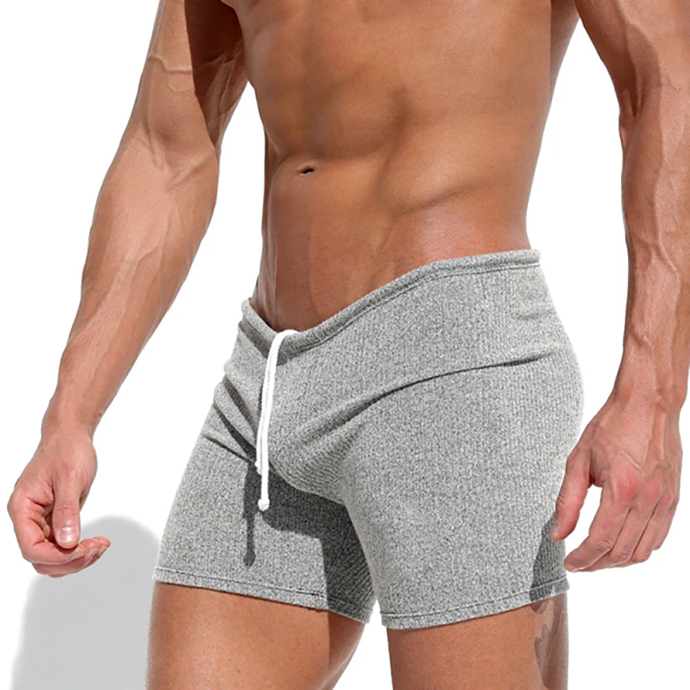 Causal Breathable Drawstring Boxer