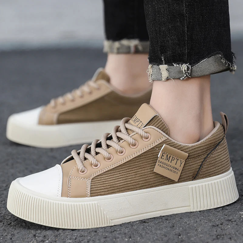 Urban Texture Platform Low-Top Sneakers