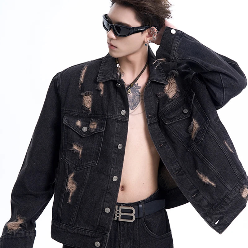 Vintage Shoulder Pad Jacket Set