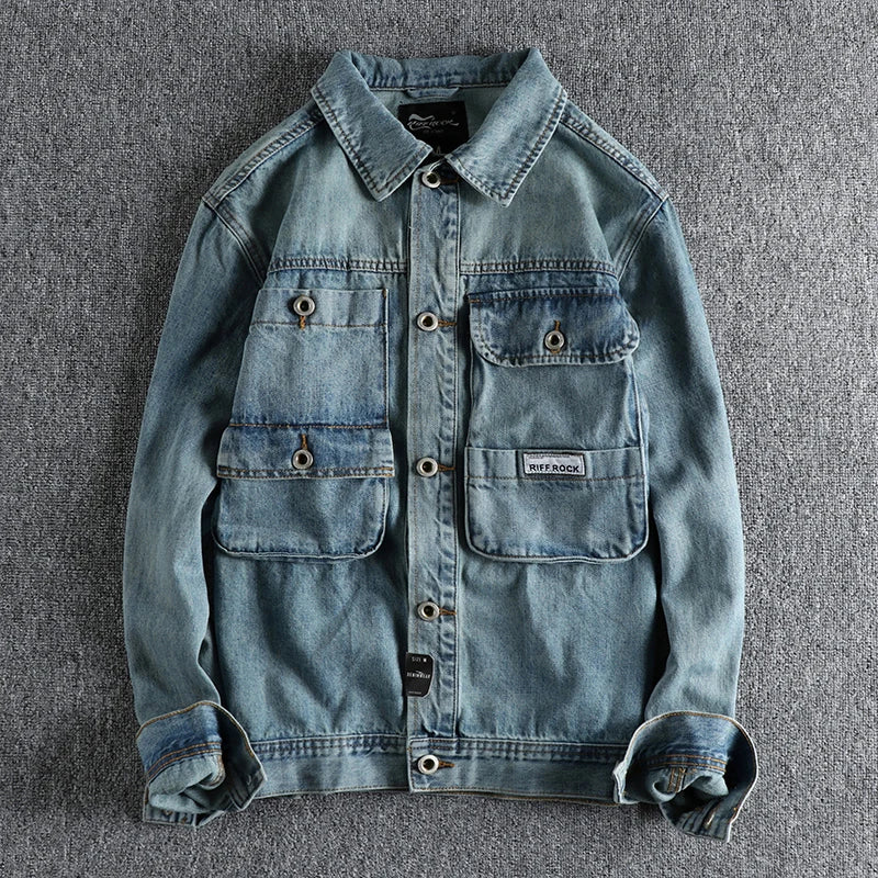 Streetwear Retro Harajuku Denim Jacket