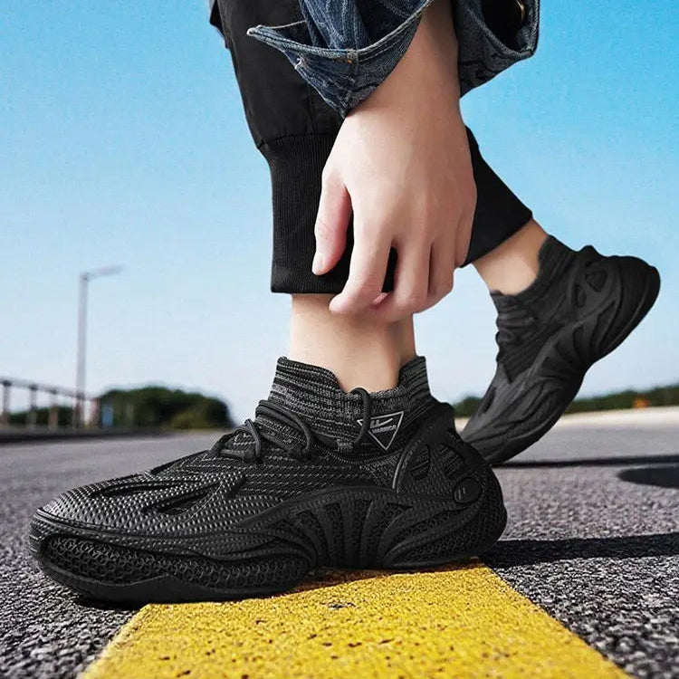 Breathable Mesh Hollow Socks Sneakers
