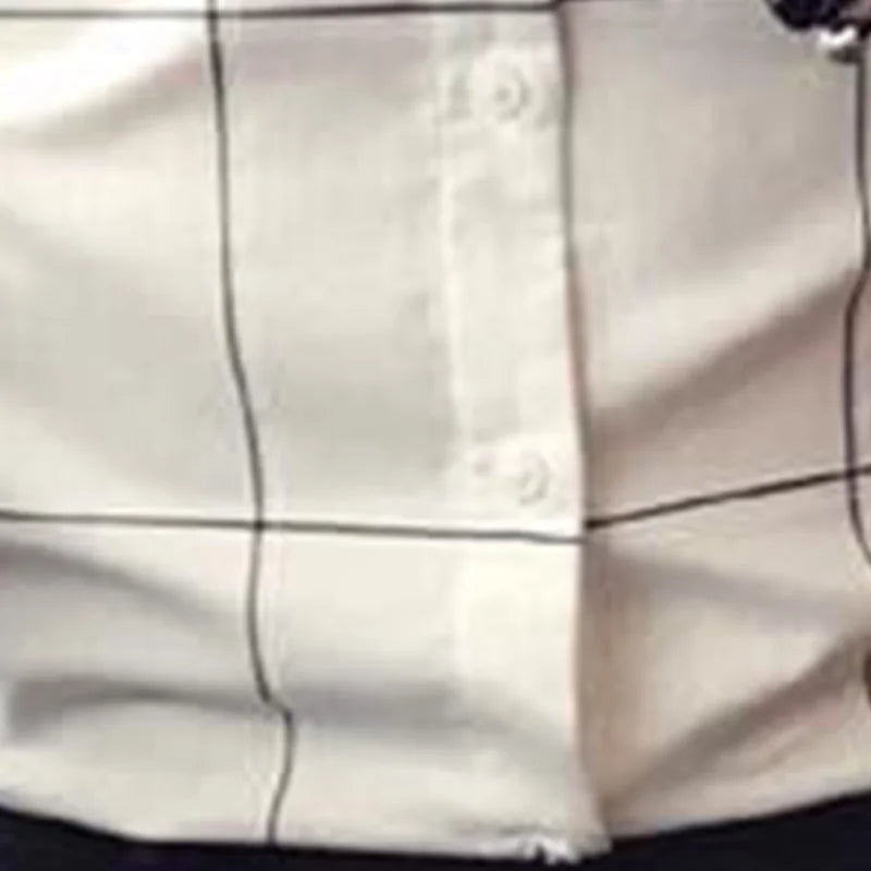 Square Lines Longe Sleeve Shirt