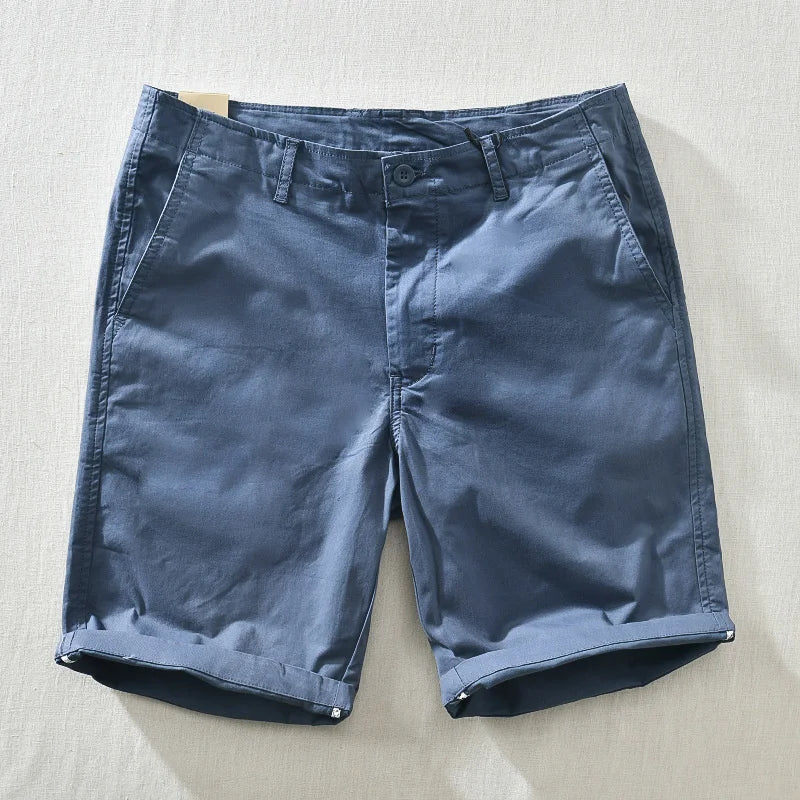 Summer Solid Color Casual Shorts