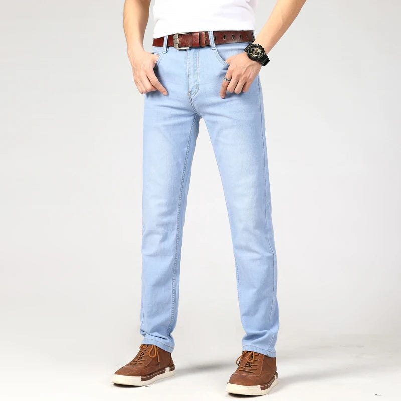 Regular Fit Light Blue Denim Jeans