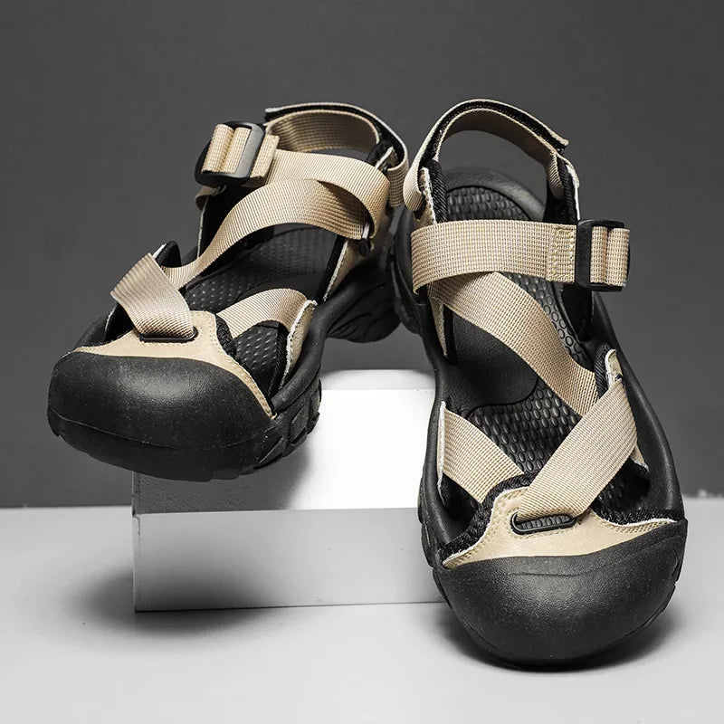 Air Mesh Buckle Straps Casual Sandals