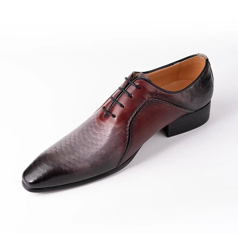 Genuine Leather Luxury Elegant Style Shoes