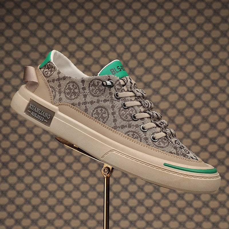 Luxury Printing Comfortable Thick Bottom Sneakers