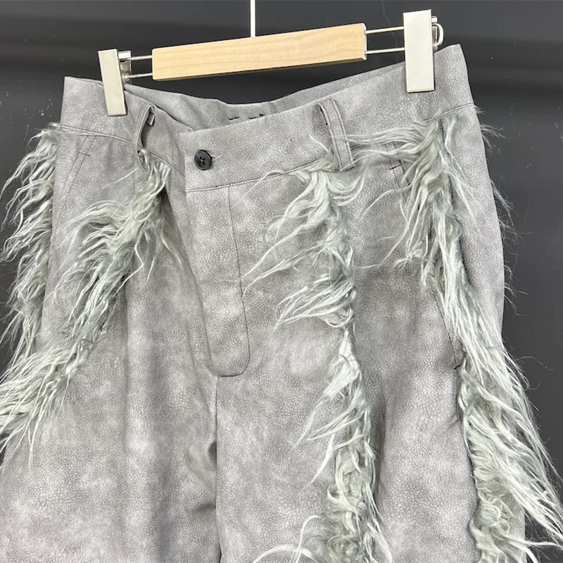 Loose Fringe Decor Casual Pants