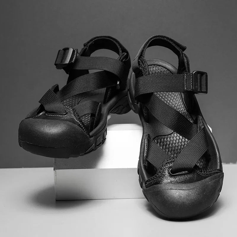 Air Mesh Buckle Straps Casual Sandals