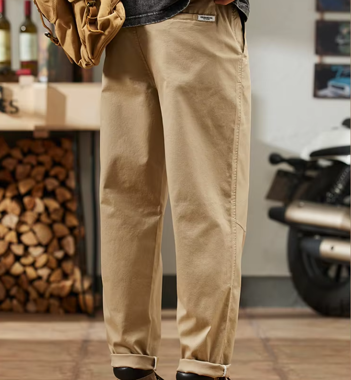 Retro Solid Outdoor Breathable Pants