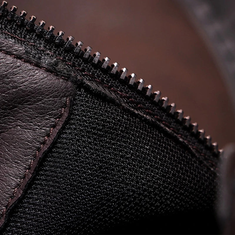 Out Stitched Decoration Solid Platform Boots