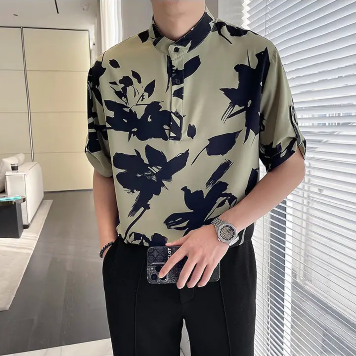 Hawaii Flowers Short Sleeve Shirt