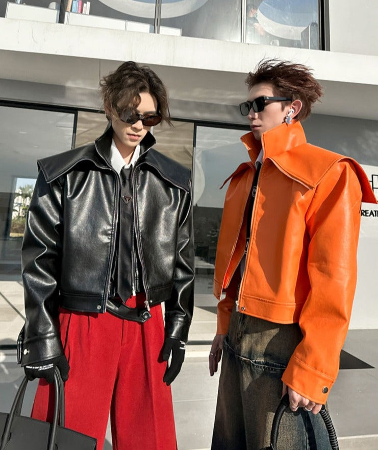 Solid Color Fashion Oversized Jacket