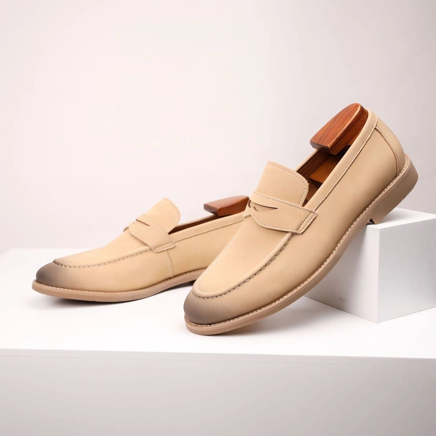 Casual Suede Cow Leather Loafers