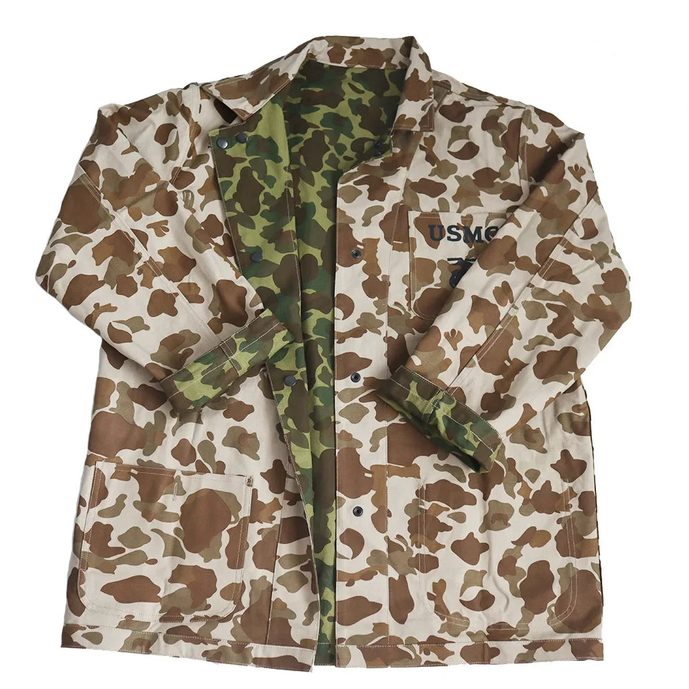 Retro 2 Side Camouflage Jacket